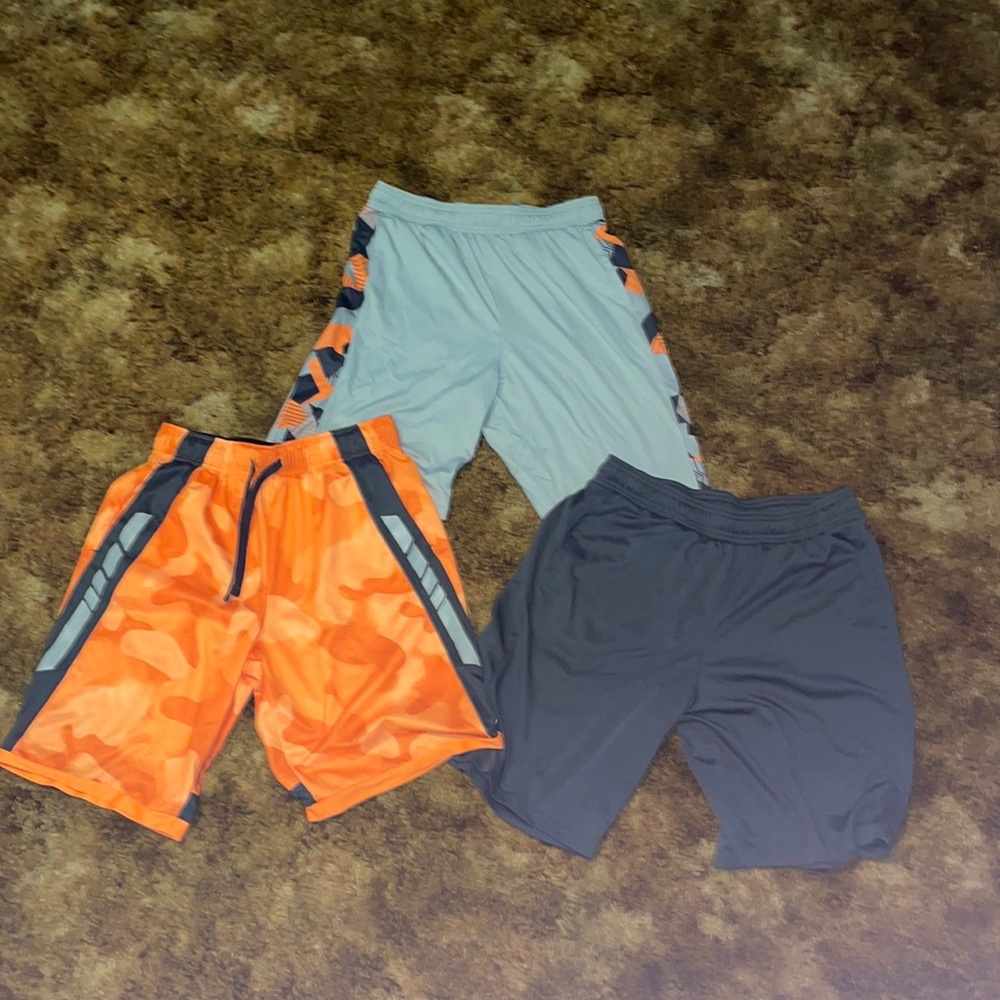 Boys XL/XXL athletic-works shorts! Bundle of 3 pair!!!
